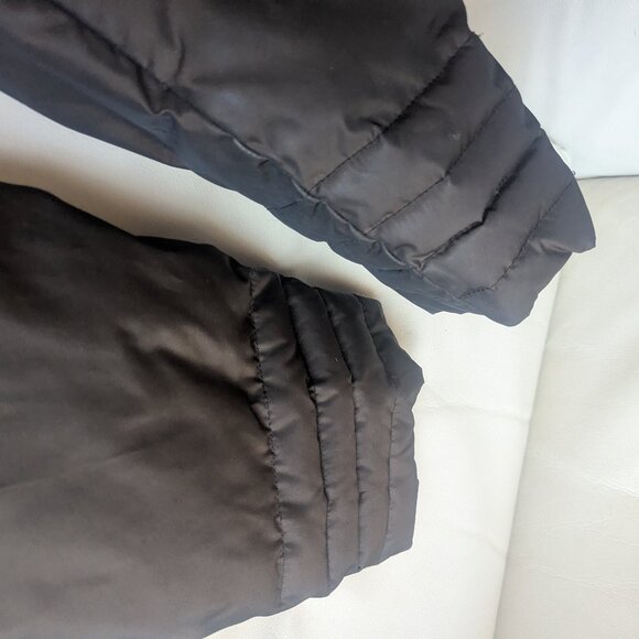 Moncler Parka Coat size 3 Fox Fur Trim Hood Real Fur - Picture 8 of 14